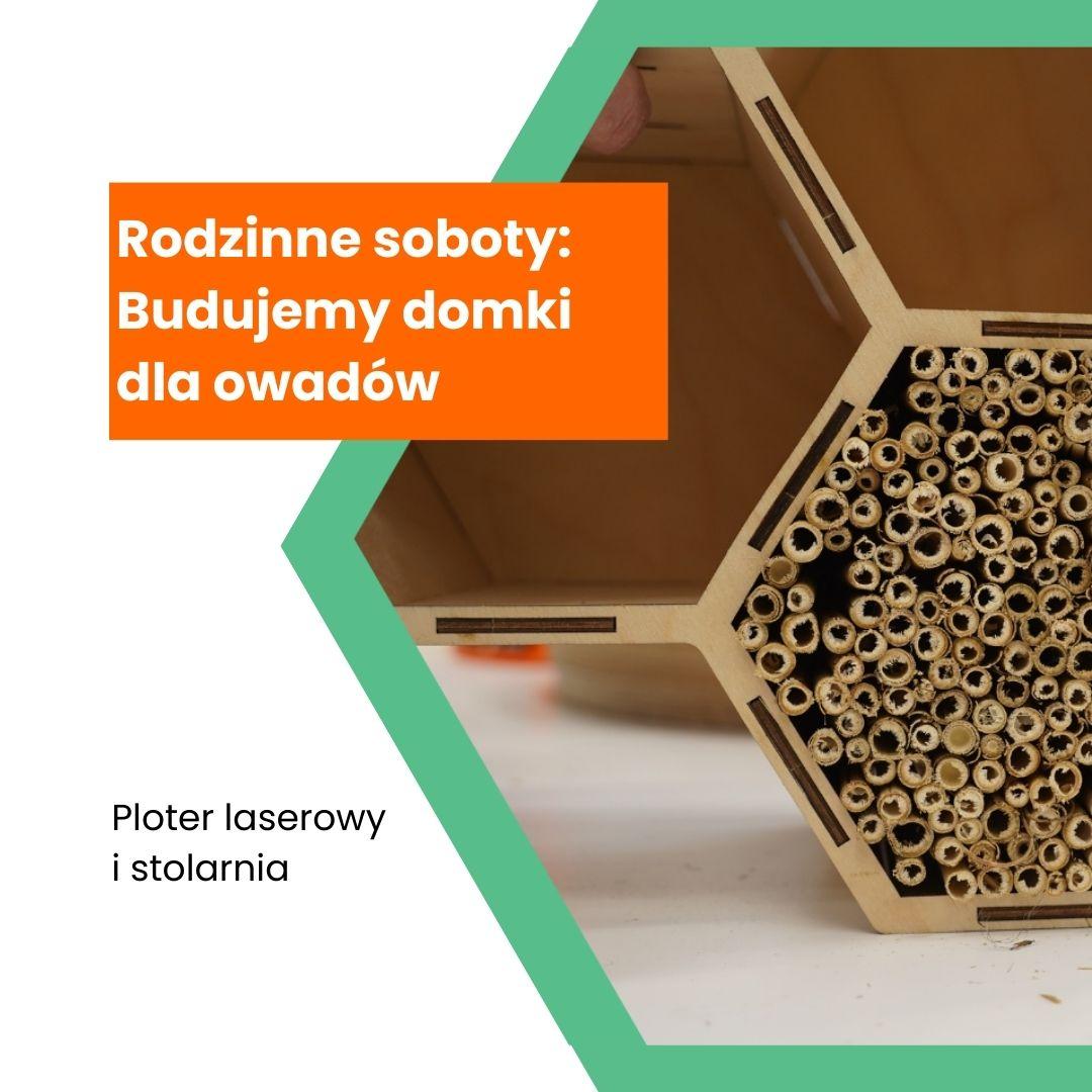 Rodzinne soboty: Budujemy domki dla owadów