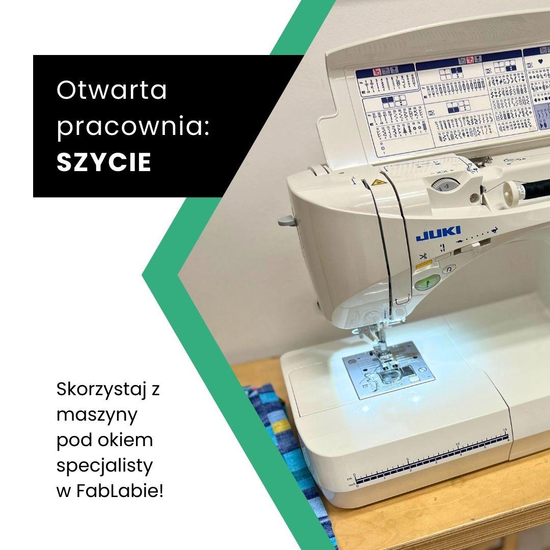 Dzień otwarty w pracowni szycia w FabLabie