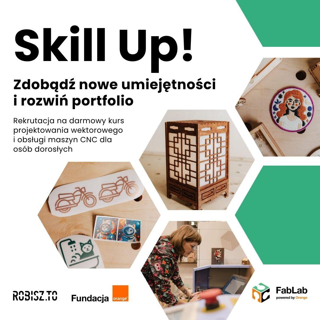 Skill Up! Projektowanie wektorowe i maszyny CNC