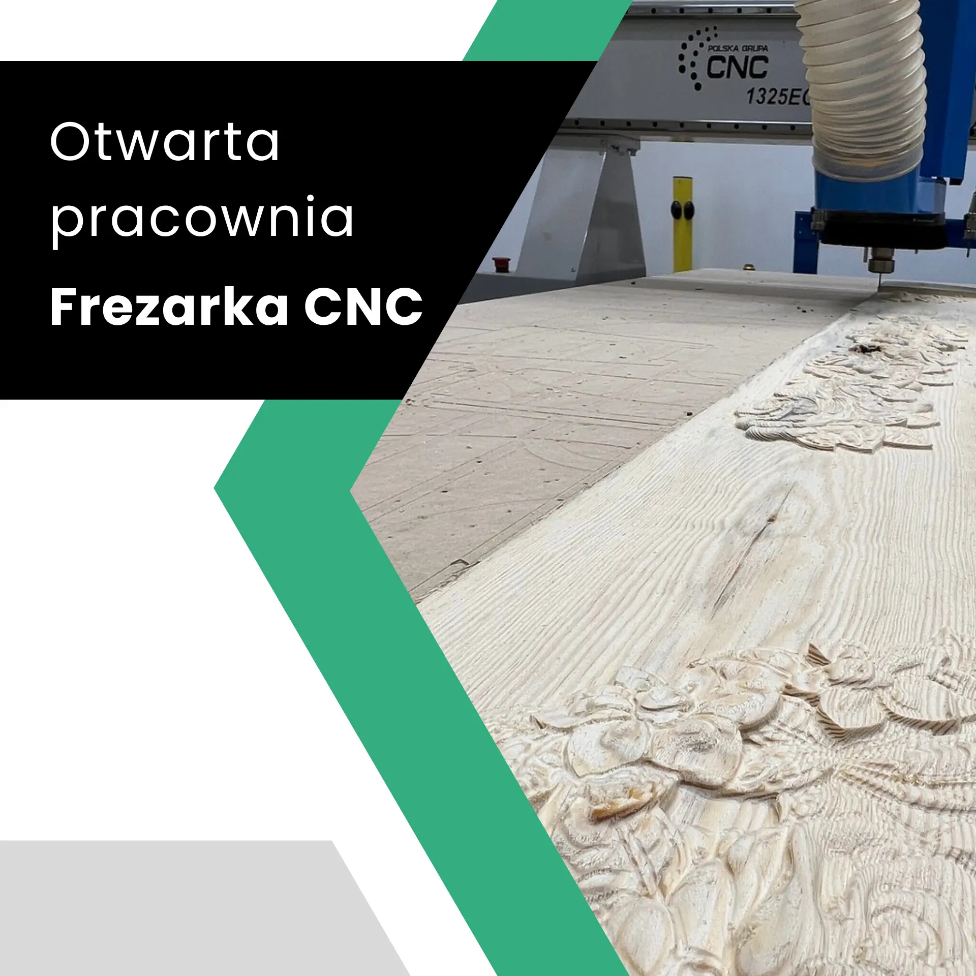 Otwarta pracownia – Frezowanie CNC