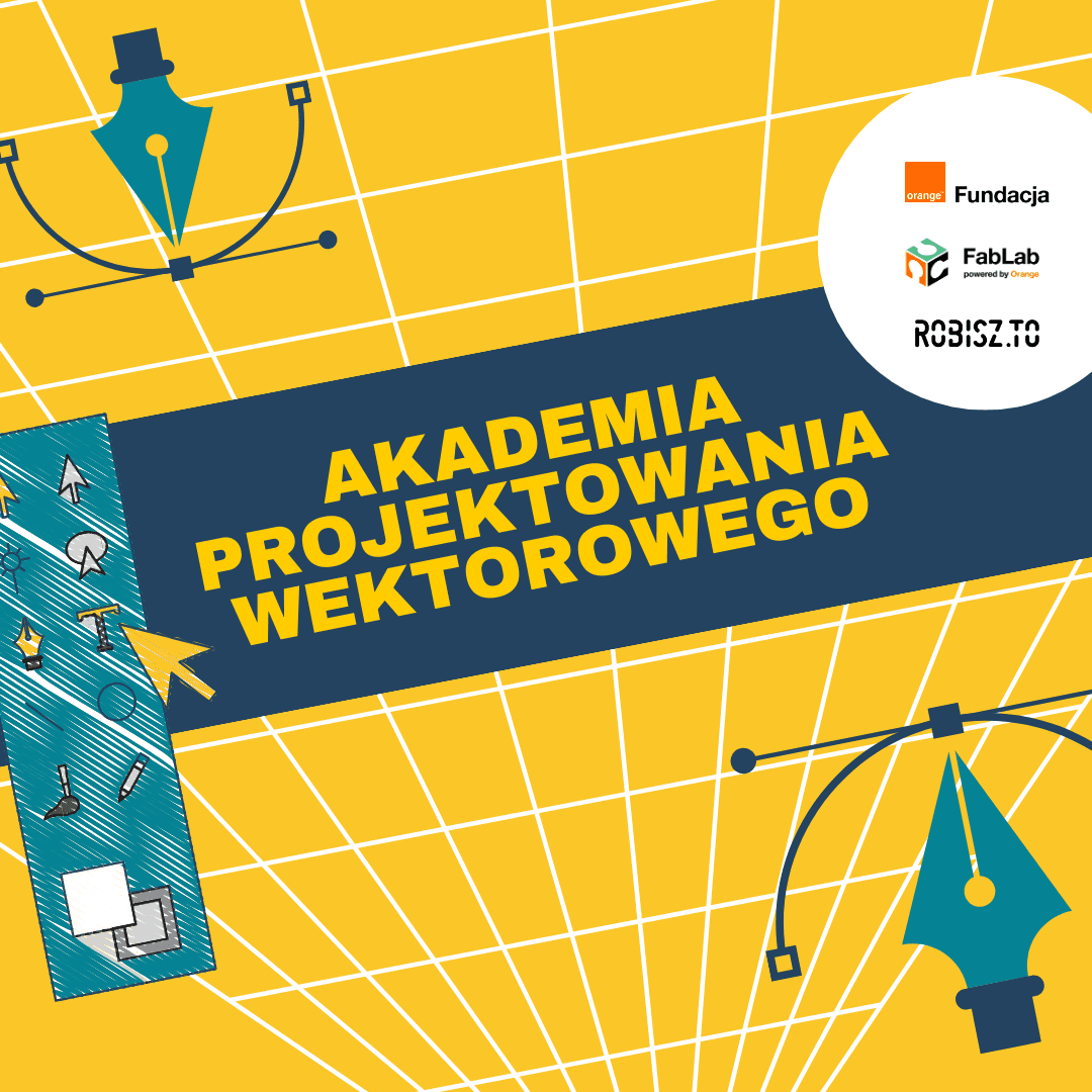 Weź udział w Akademii Projektowania Wektorowego w FabLabie! - rekrutacja dla osób 11-15 r.ż.