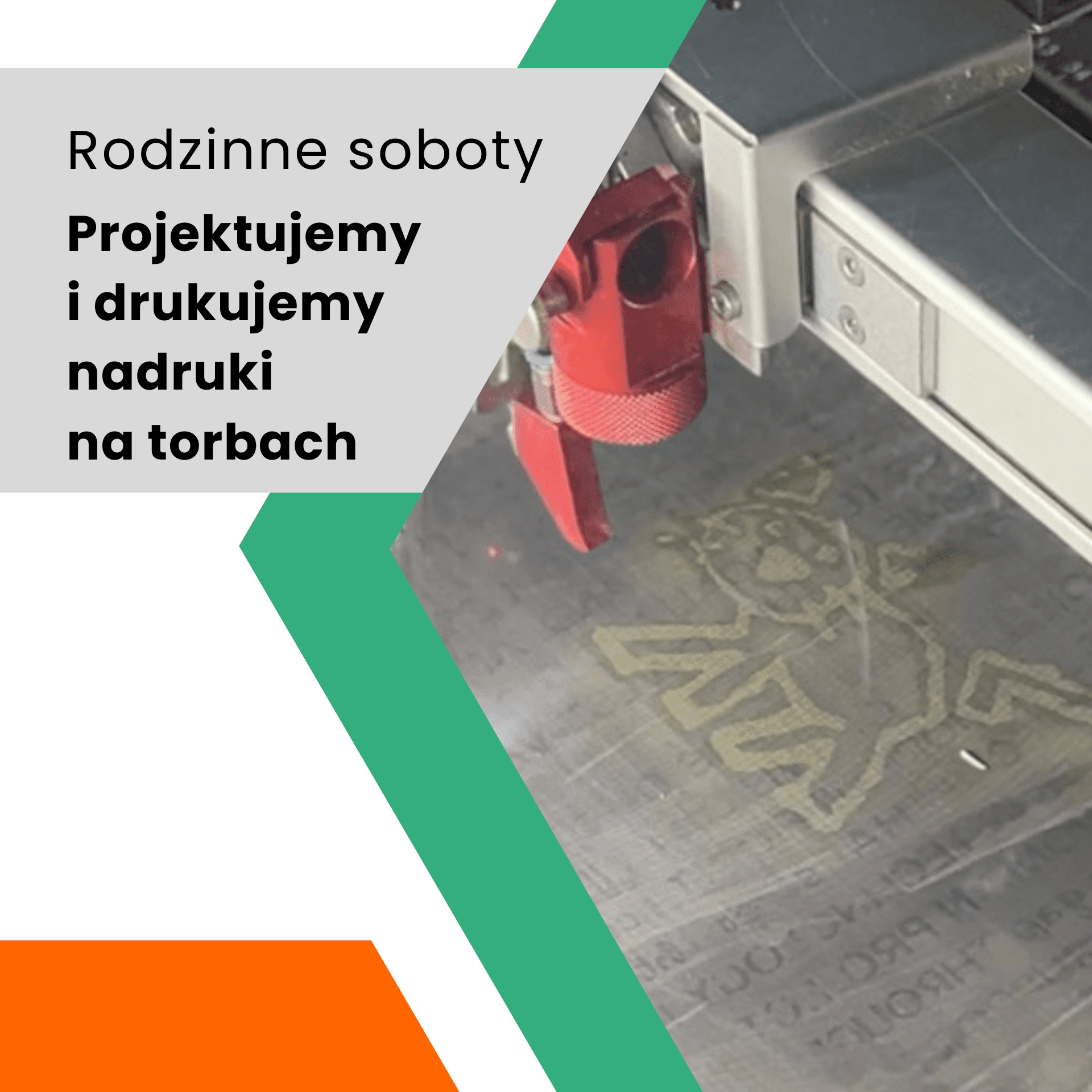 Rodzinne soboty: Projektujemy i drukujemy nadruki na torbach